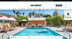 Desktop Screenshot of delmarcoshotel.com